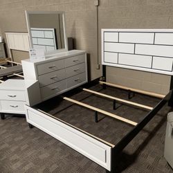 White Queen Bedroom Set 