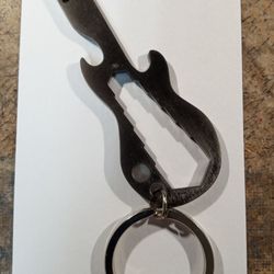 GUITAR KEY RING BOTTLE OPENER