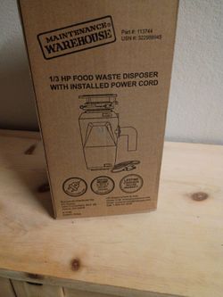 garbage disposal