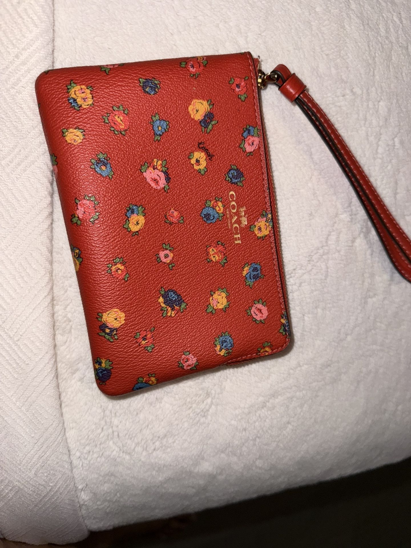 Coach Red Wallet