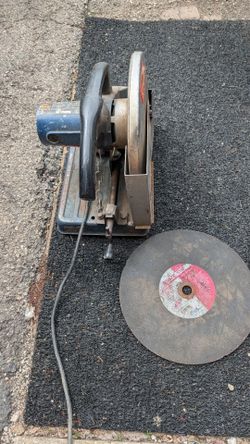 Ryobi 14" cut off machine works great