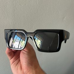 LV Black and Gold Sunglasses
