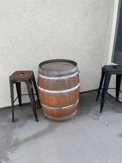 Authentic Reclaimed Wine Barrel – Rustic Home & Patio Style