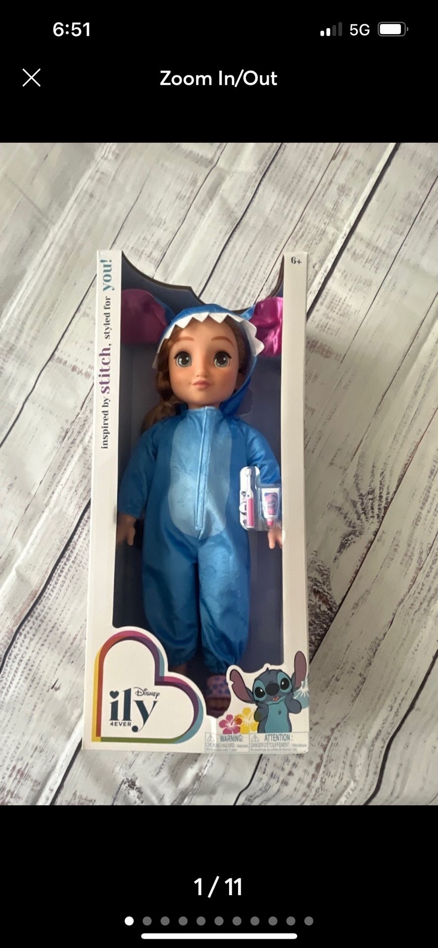 ILY DISNEY STITCH INSPIRED DOLL