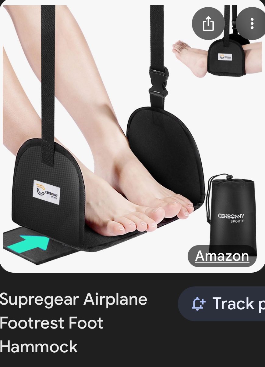 AIRPLANE FOOT REST HAMMOCK (6)