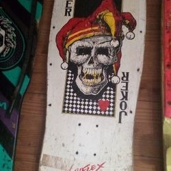 Vintage Variflex "Joker" Skateboard Deck