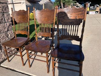 Set of 3 dining chairs