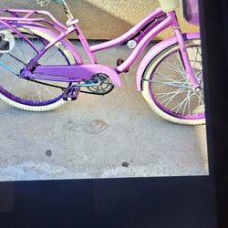 Pink And  Purple 24" Beach Cruisers In Excellent Condition 70 Each