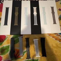 Apple Watch Bands 44mm Plus 4 Knock Bands Sell All Together Only  !