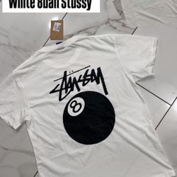 White 8ball Stussy 