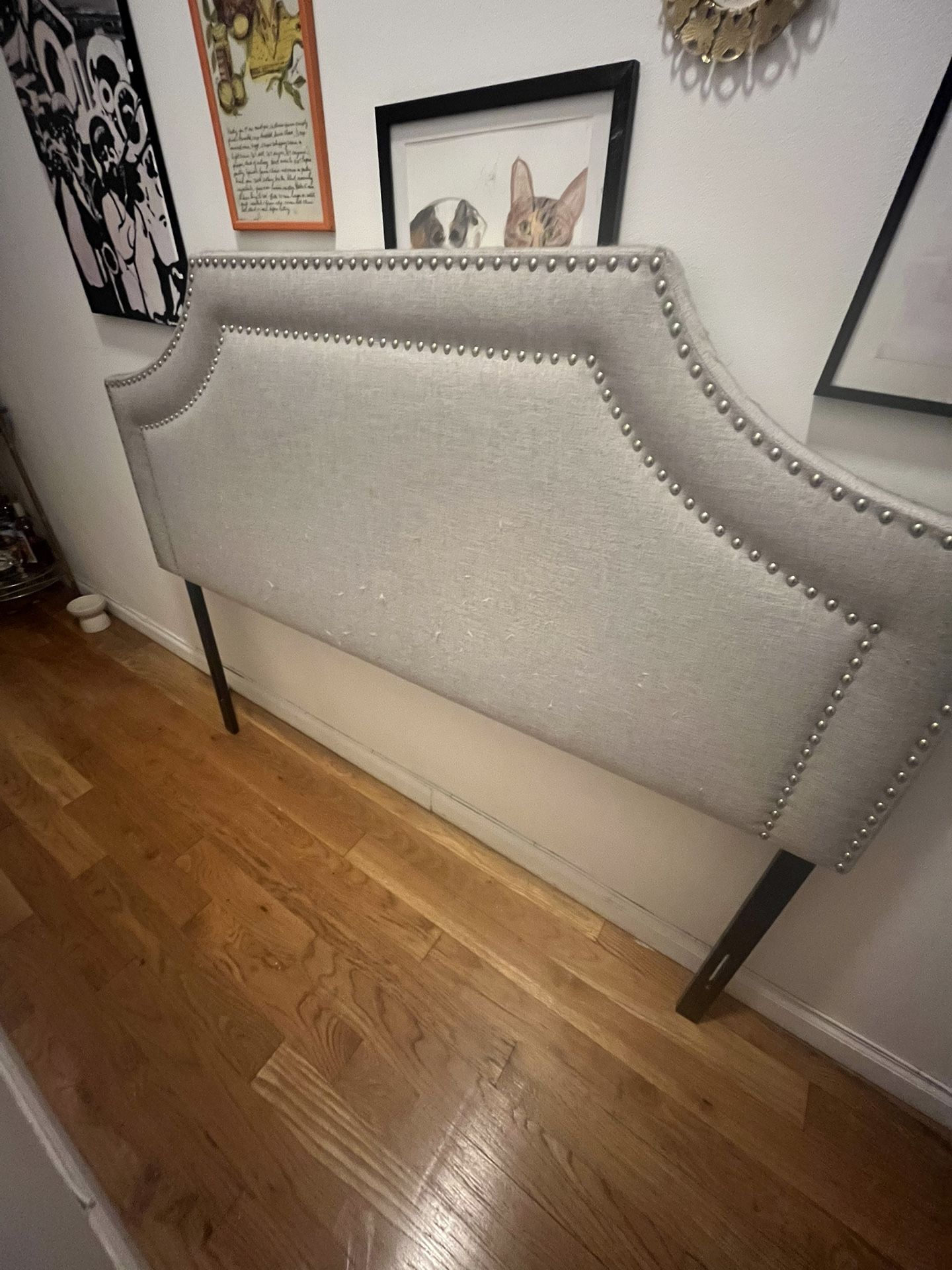 Queen Sized Upholstered Headboard