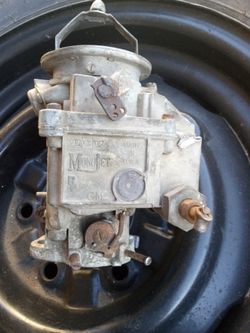 Chevy Single Barrel Carb 216 235