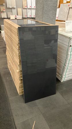 Black Polished Porcelain Tile