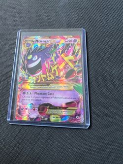 Pokemon Cards XY Phantom Forces M Gengar EX Secret Rare