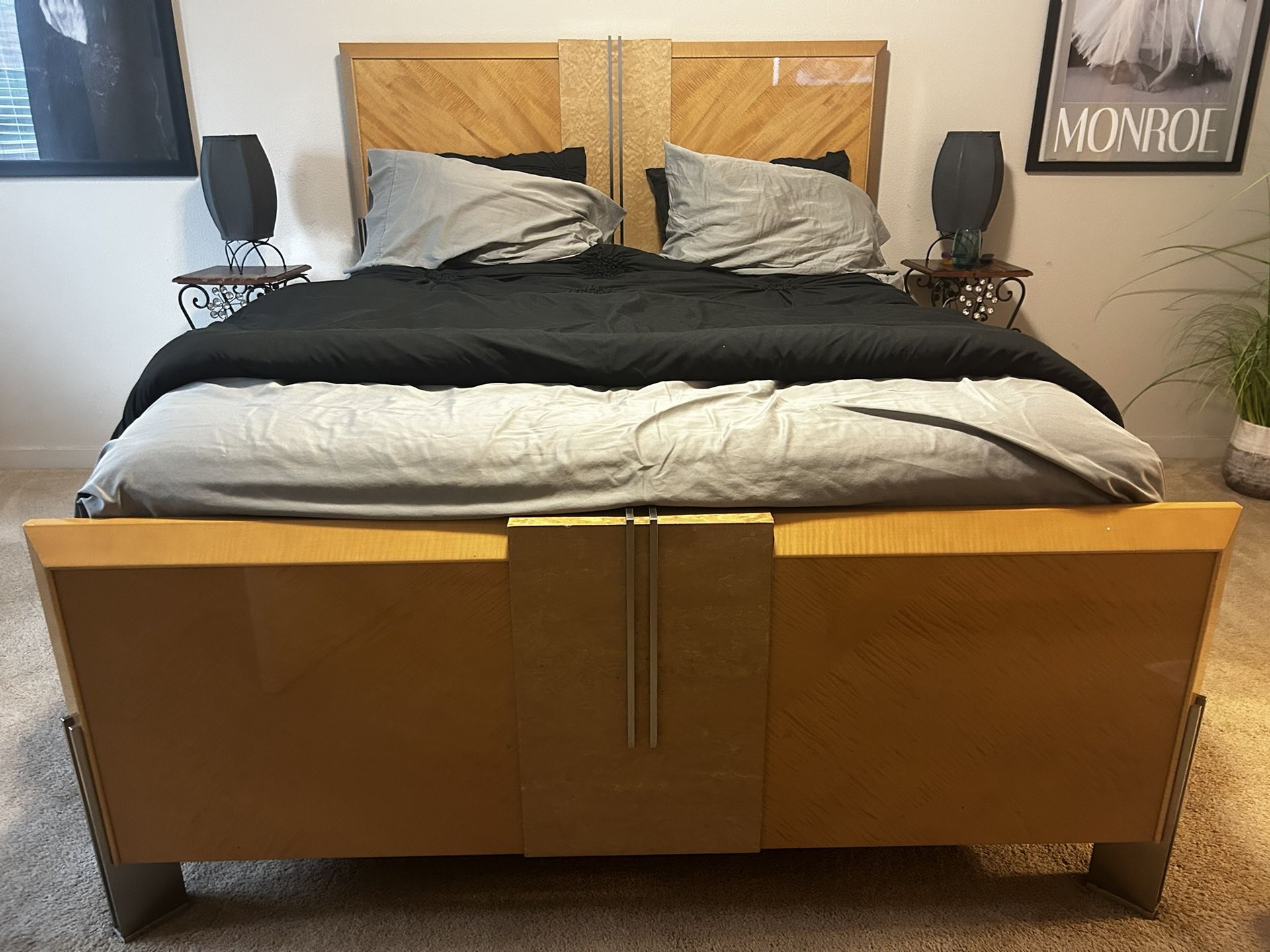 Bed Frame And Dresser