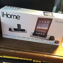 ihome rechargable ipod dock