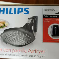 Phiips Airfryer Grill Pan Viva Collection 