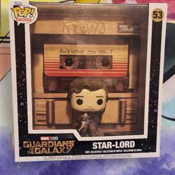 Funko POP! Albums Guardians of the Galaxy: Star-Lord Awesome Mix Vol. 1 #53 NEW