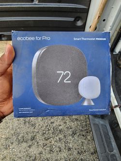 Ecobee Smart Thermostat With Zone Sensor