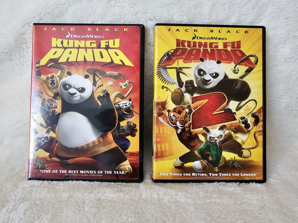 Kung Fu Panda DVD & Kung Fu Panda 2 DVD