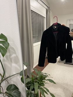 Halogen Xxs Velvet Dress Jacket Blazer 