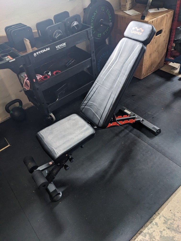 Lusper Adjustable Weight Bench