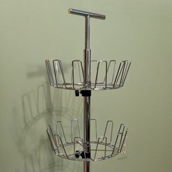 3-Tier Spinning Shoe Rack