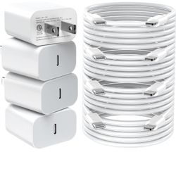 Fast iPhone Charger—4packs —20w- -brand new
