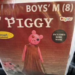Boys Size M (8-10) Piggy Classic Halloween Costume, Piggy, Disguise