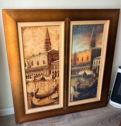 Venezia Antica diptych - The twins