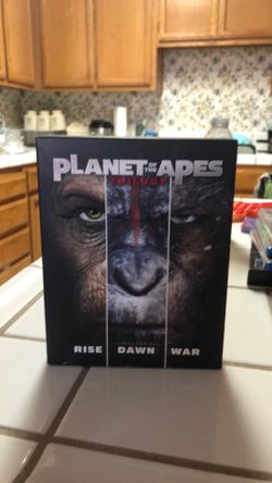 PLANET of the APES TRILOGY BLU-RAY