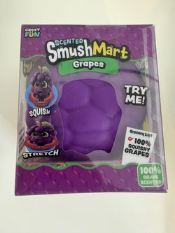 Crazy Fun Scented SmushMart Grapes Squishy Toy