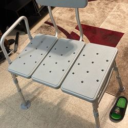 Transfer Bench For Tub Or Shower