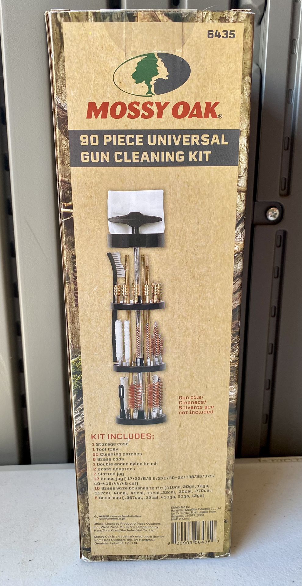 90 Pcs Gun Rifle Cleaning Kit Shell Case
