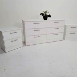 Dresser-two-Nightstands 