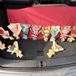 Crochet flowers, Perfect Valentines Gift