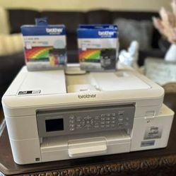 Brother Printer New Condition with colored ink