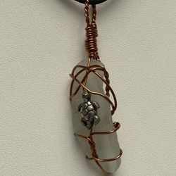 Handcrafted Ocean Glass Pendant