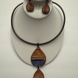 Handcrafted Caribbean Jewelry Set