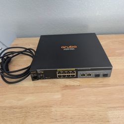 Aruba 2530 8-PoE+ Internal PS Switch (JL070A)