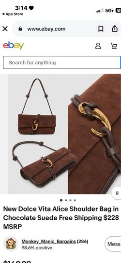 Dolce vita shoulder bag