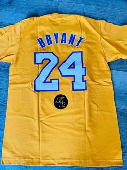 Memorial t-shirts of Kobe