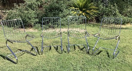 Gastone Rinaldi MCM Chairs Patio Chairs