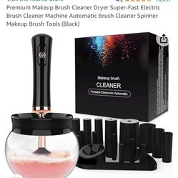 RICRIS ELECTRONIC MAKEUP BRUSH CLEANER 