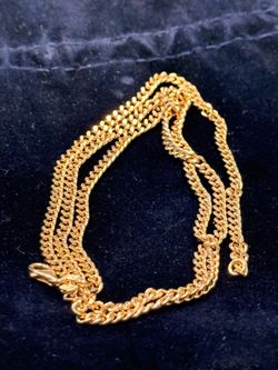 18g Solid 13.6K Gold Chain – XRF Tested