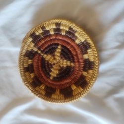 Vintage 6" Navajo American Ceremonial Wedding Basket