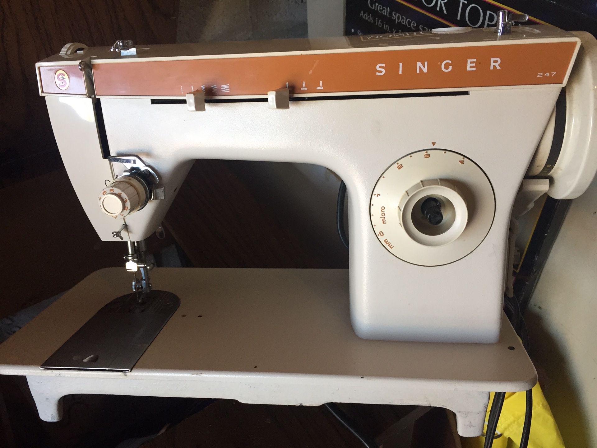 Singer Sewing machine .