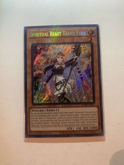 Yugioh Spiritual Beast Tamer Lara Secret Rare