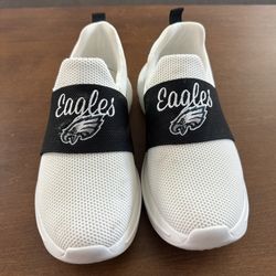 Philadelphia Eagles Women’s Slip-On Sneakers – Size 8 – New (No Box)