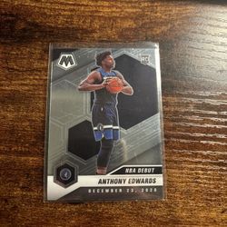2020-21 Mosaic NBA Debut #261 Anthony Edwards 